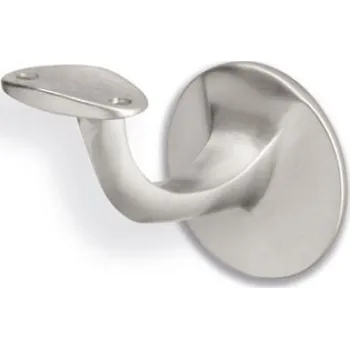 Zábradlí Držák madla ovál nikl