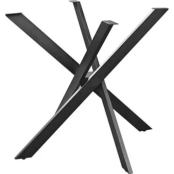 Stolová podnož Kooplast Podnož k jídelnímu stolu TORINO - černá