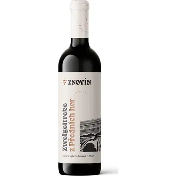 Víno Znovín Znojmo Zweigeltrebe z Předních hor výběr z hroznů 2022 Terroir - toulky vinicemi