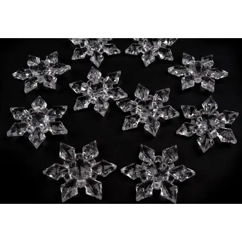 Gadget Dekorační vločky Ø45 mm k zavěšení 12ks