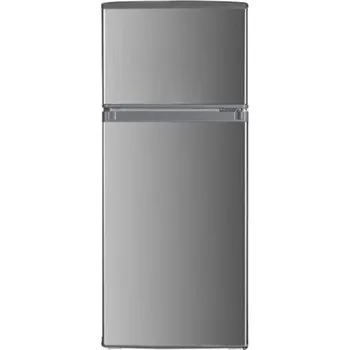 Lednice MPM MPM-125-CZ-11/E stříbrná chladnička s mrazákem