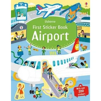 První čtění First Sticker Book Airport - Smith, Sam