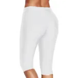 Jednobarevné legíny po kolena Barva: Bílá, Velikost: 3XL