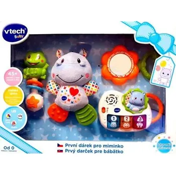 Hračka pro nejmenší Vtech Prvý darček pre bábëtko SK, modrý