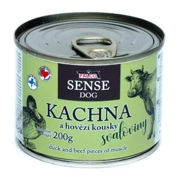 Krmivo pro psa FALCO SENSE DOG kachna a hovězí 200g