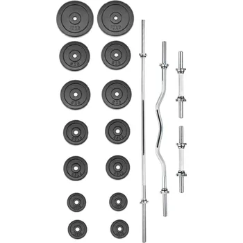 Činkový set TRINFIT PREMIUM XL kovový 80 kg