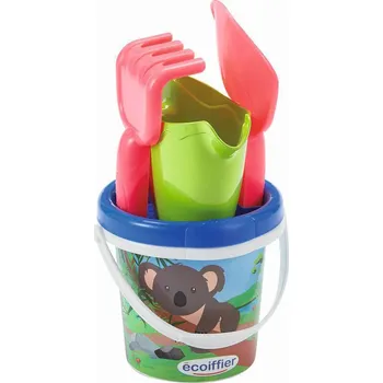 Hračka na písek Ecoiffier Kyblíček Koala s konvičkou a příslušenstvím