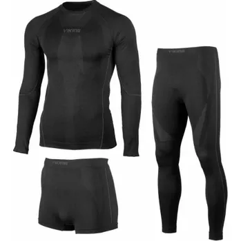 Pánská móda Pánský set termoprádla VIKING Eiger Set - 09 black, XXL
