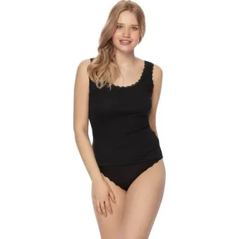 Leptir spodní košilka 400 - černá, L (Bavlněná spodní košilka)