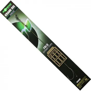 Rybářský háček Korda návazce Krank Ready Rig Barbless Varianta: vel. 4 - 20 lb 9,1 kg (KCR078)