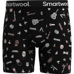 Smartwool M MERINO PRINT BOXER BRIEF BOXED black gone camping