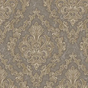 Tapeta AdaWall Zámecká vliesová tapeta na zeď, hnědá, 1405-4, Dante, AdaWall, velikost 10 x 1,06 m