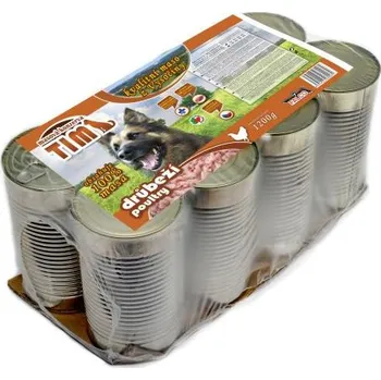 Krmivo pro psa TIM drůbeží 1200g CHOVATELSKÉ BALENÍ 8 ks