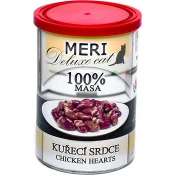 Krmivo pro kočku MERI kuřecí srdce 400g