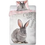 Dětské povlečení Králík FARO 140x200+70x90