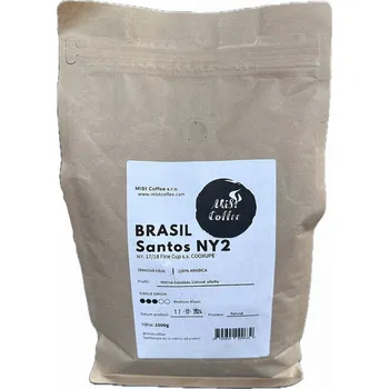 Káva BRASIL SANTOS NY2 1000g