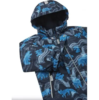 Chlapecká zimní kombinéza Dětská membránová zimní kombinéza Reima Puhuri 5100116B-6981 navy - vel. 86, 92,98 - 92 (2 roky)