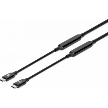 Kabel do PC Kabel USB Manhattan MANHATTAN USB 3.2 Gen 2 Aktives Typ-C Kabel 5m 10 Gbit/s 60W