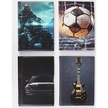 Obal na doklad Pouzdro na průkazy "Extended personal", klučičí, 10 listů, vertikální, PVC