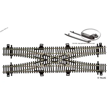 Modelová železnice Dvojitá kolejová spojka TT - Tillig 83212