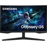 Samsung Odyssey/G55C/27"/VA/QHD/165Hz/1ms/Black/2R