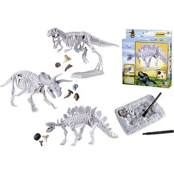 Figurka Sada na vykopávání dinosaura, 3 druhy