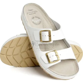Dámské pantofle Batz dámské zdravotní pantofle Zenna white - vel. 38