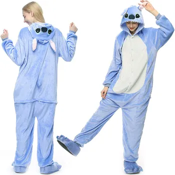Dívčí oblečení Overal Stitch kigurumi 4