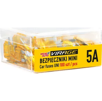 VIRAGE- SADA POJISTEK MINI AUTO 100KS 5A