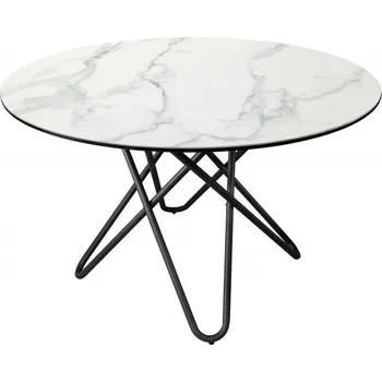 Jídelní stůl Kulatý jídelní stůl CIRCULAR WHITE 120 CM