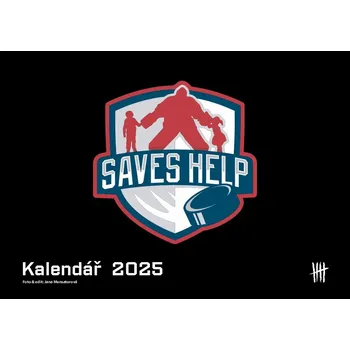 Kalendář KALENDÁŘ (nástěnný) SAVES HELP 2025