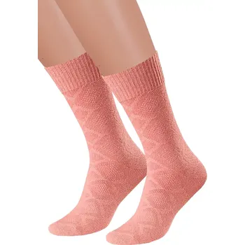 Dámské ponožky Dámské ponožky 093/038 Steven Barva/Velikost: koral (coral) / 38/40