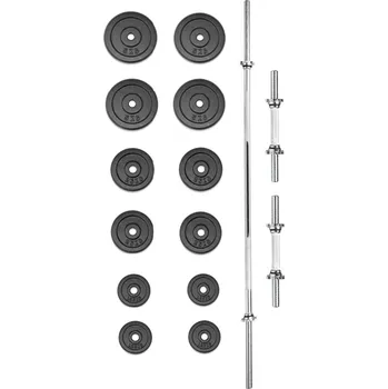 Set činek TRINFIT PREMIUM XL kovový 50 kg