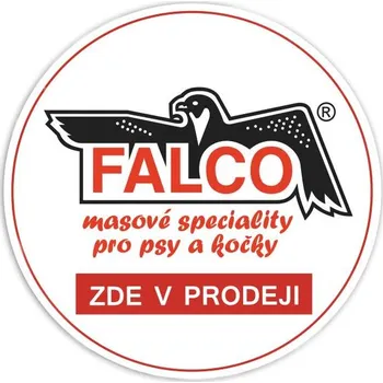 samolepka Samolepka kulatá SOKOL FALCO pruměr 11cm