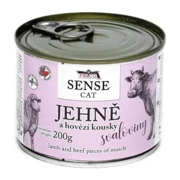 Krmivo pro kočku FALCO SENSE CAT jehně a hovězí 200g