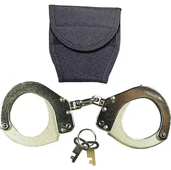 Bojový sport AKCE Pouta Ralk + nylonové pouzdro na pouta Dasta 238-6