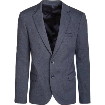 Pánské sako Pánské jednořadé sako MX0627 Barva: Tmavě Modrá, Velikost: XXL/58