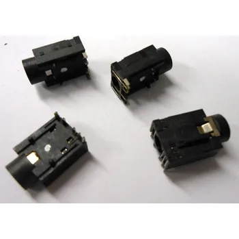 Redukce konektor 3,5 stereo jack zásuvka black - 09