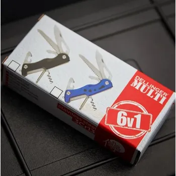 Pracovní nůž Zavírací nůž Dellinger -MULTI-modrý