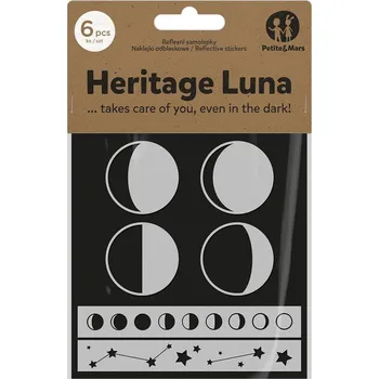 Petite & Mars Reflexní samolepky Heritage Luna Petite&Mars