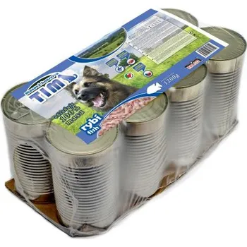 Krmivo pro psa TIM rybí 1200g CHOVATELSKÉ BALENÍ 8 ks