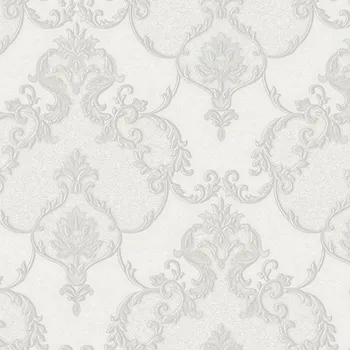 Tapeta AdaWall Zámecká vliesová tapeta na zeď, krémovo-šedá, 1403-2, Dante, AdaWall, velikost 10 x 1,06 m