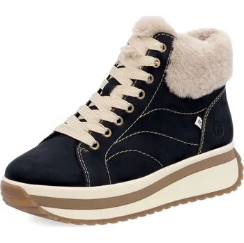 Dámská zimní obuv DÁMSKÉ KOTNÍKOVÉ BOTY RIEKER REVOLUTION W0961-01 ČERNÁ Barva: Černá, Velikost: 37