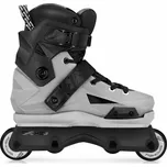 Agresivní nastavitelné šedé kolečkové brusle Spokey ShapeZ velikosti 42-43