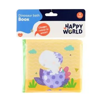 vodní stůl Johntoy Měkká knížka do vody měnící barvu Happy World