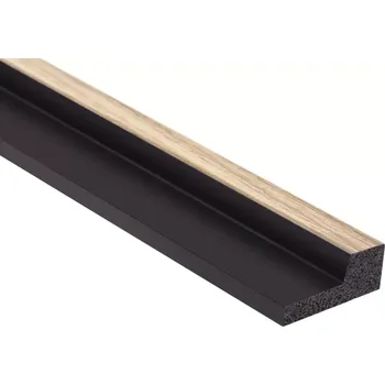 Obklad Mardom Decor VZOREK - Koncový profil k voděodolnému lamelovému panelu (pět lamel) - pravý - 135 x 29 x 12 mm - DUB SVĚTLÝ