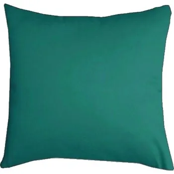 Povlak na dekorativní polštářek Povlak na polštářek bavlněný satén UNI - tm. zelený 40x60