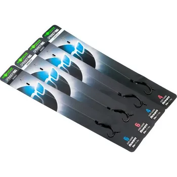 Rybářský háček Korda návazce Spinner Rig Kurv 7 Boom bez protihrotu Varianta: Velikost háčku 4 Nosnost 11,3 kg (KCR136)