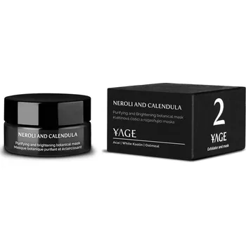 Pleťový krém Yage č. 2 čistící květinový pudr na citlivou a suchou pleť Neroli and Calendula 50 ml