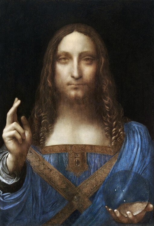 Plakát, Obraz - Salvator Mundi (1500), Leonardo da Vinci